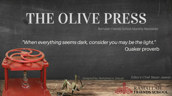 Olive Press #8 - RFS Summer Programs